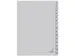 Intercal. a touches numerotees ECO Kangaro A4 gris carton 180gr 4 perf