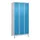 Z-garderobekast,HxBxD 1950x900x500mm,vak B 150/300mm,cil.-slot,voeten