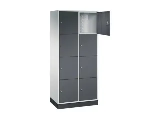grootvolume-lockersysteem,RAL 7035/RAL 7021,HxBxD 1950x820x500mm - 1