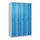 locker voor scheiding van kleding,HxBxD 1850x1200x500mm,4vak