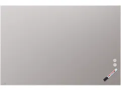 Mat Glasbord 100x150cm Warm Grey rechte hoeken