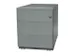 Mobiel Ladenblok 495X420X565Mm 3Laden Cilinderslot Zilver