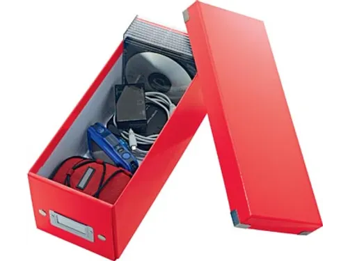 WOW opbergdoos Click & Store ft CD rood