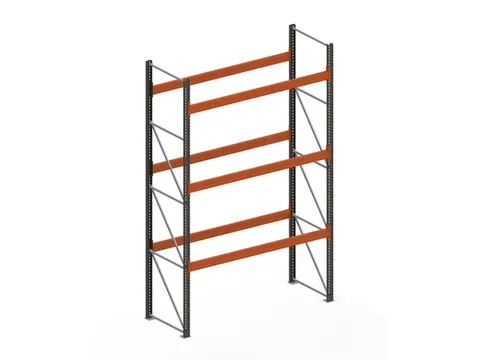 palletstelling,grondveld,HxBxD 4400x2870x1100mm,vakl. 3000kg