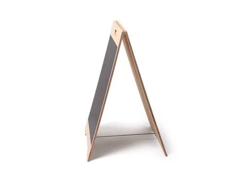 Krijtstoepbord Economy Houten A-Bord 55x82cm