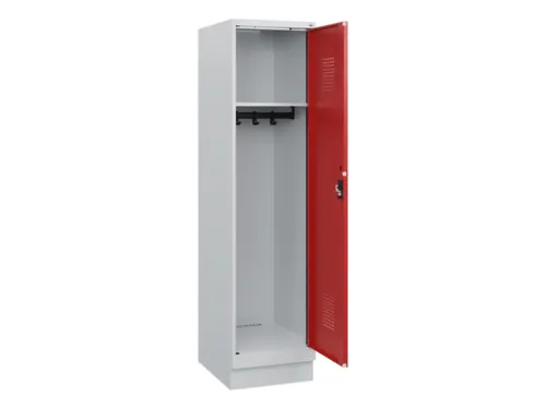 schoollocker,HxBxD 1630x400x500mm,1vak,vak B 400mm,cil.-slot,sokkel