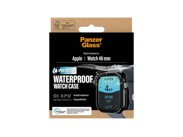 PanzerGlass Waterproof Full Body Case Black Apple Watch Series 11 |