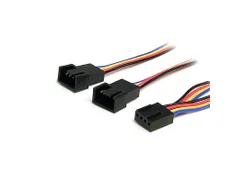 30cm 4-pins Splitterkabel Y-adapter voor Ventilatorvoeding F/M