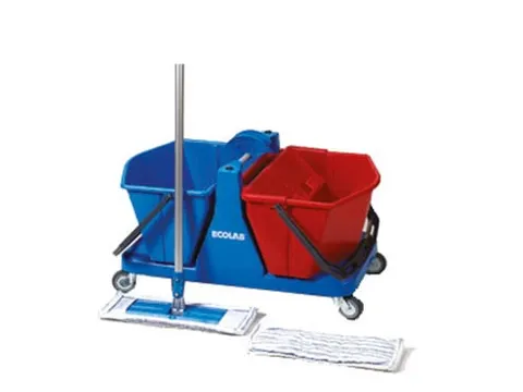 Ecolab Rasant Xpress Vlakmopsysteem Starterkit Blauw/rood