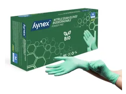 Handschoen Hynex nitril Bio M groen 3.5gr 100 stuks