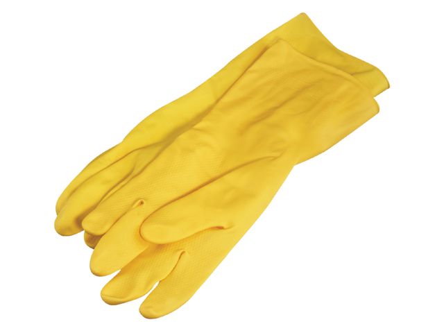 Huishoudhandschoen Felicia geel medium | WerkhandschoenOnline.nl