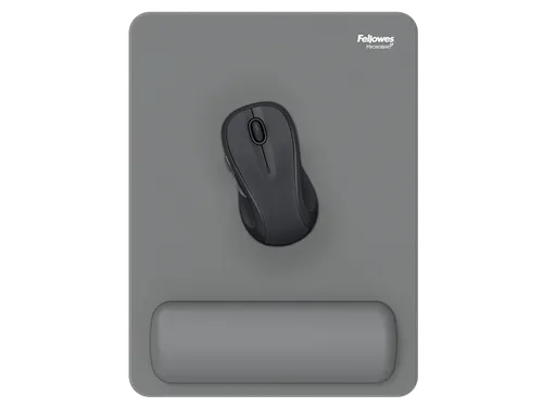 Muismat met polssteun Fellowes Breyta XL grijs 21x28cm