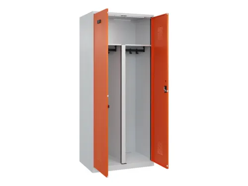 PBM-locker,HxBxD 1850x800x500mm,2vak,vak B 400mm,cil.-slot