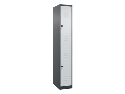 dubbeldekse locker,HxBxD 1850x300x500mm,1x2vak.,vak B 300mm