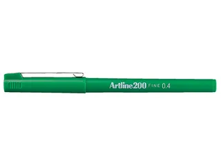 Fineliner Artline 200 rond fijn groen - 1