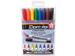 Sakura Merkstift Identi-pen Etui Van 8 Stuks Assorti