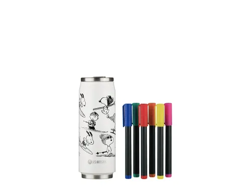Thermosbeker Les Artistes Paris 500ml DIY creatieve set Snoopy