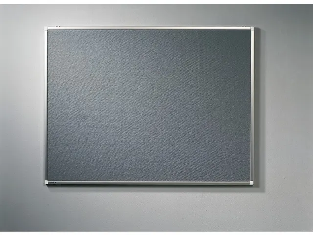 Premium Prikbord Textiel Grijs 60x90Cm