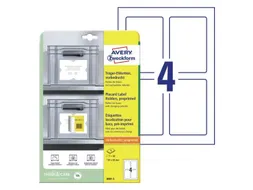 Avery Zweckform 8001 Voorbedrukte positioneeretiketten 120x80mm 20 st.