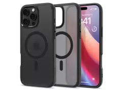 Spigen Ultra Hybrid MagSafe iPhone 16 Pro hoesje frost zwart