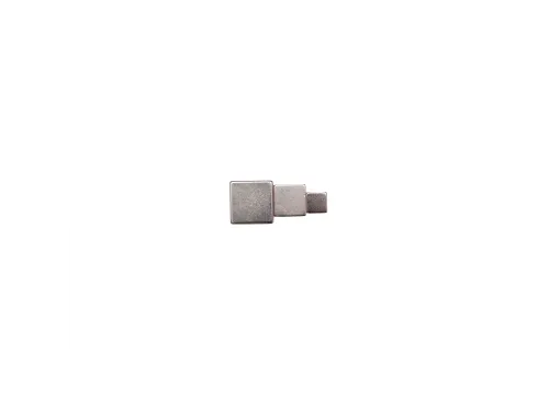 Magneet MAUL Neodymium kubus 10x10x10mm 3.8kg nikkel 4 stuks