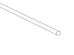 Thermische Krimpkous 2mm - WIT - 50 Stuks