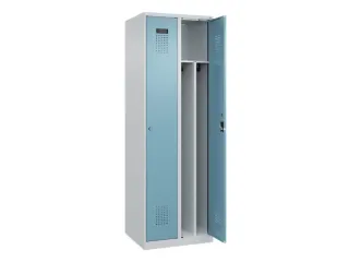 locker voor scheiding van kleding,HxBxD 1850x600x500mm,2vak - 1