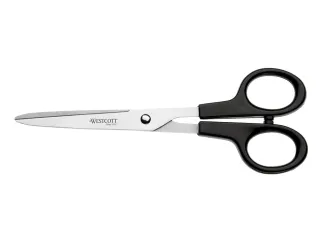 Kantoorschaar Westcott 171mm met kunststof grip rvs - 4