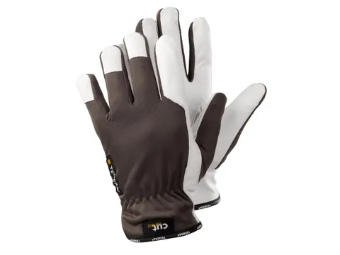 Ejendals Tegera 215 snijbestendige lederen handschoenen, maat 12, per