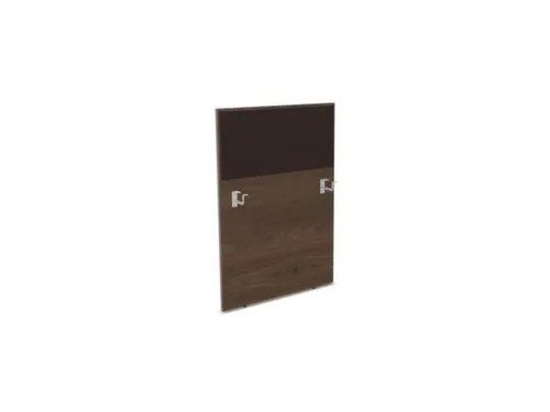 baliepaneel bureau aanbouw links 800mm NV bruin hickory BN2036-bruin
