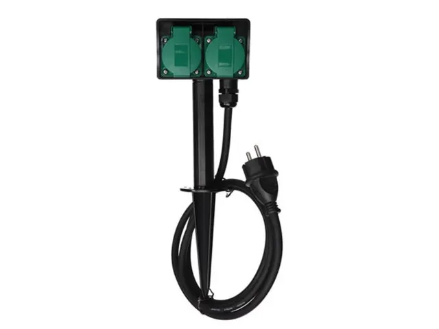 2-Weg Stopcontact - Gebruik Buitenshuis - Penaarde