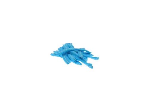 Haarnet CMT clip non-woven L 53cm detectie strip PP blauw 100 stuks