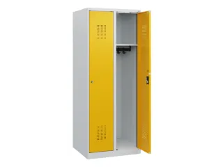 schoollocker,HxBxD 1530x600x500mm,2vak,vak B 300mm,cil.-slot - 1