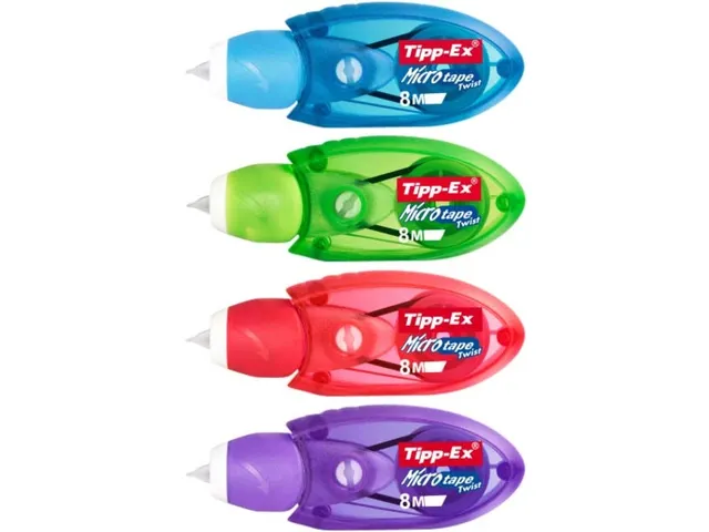 Correctietape Tipp-Ex micro twist 5mmx8m valuepack 40+20 gratis