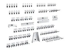 Houderassortiment,V. Perfoplaat,80-Delig