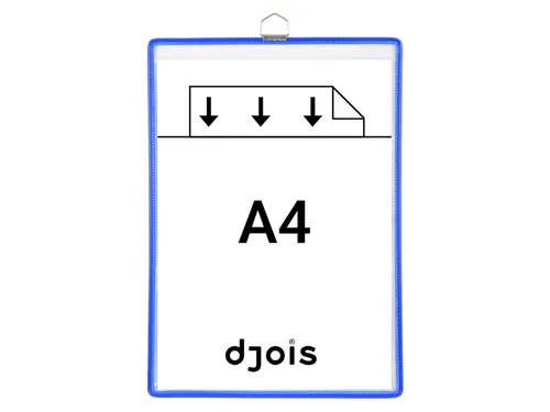 Zichtpanelenframe hangend Tarifold A4 blauw 5 stuks