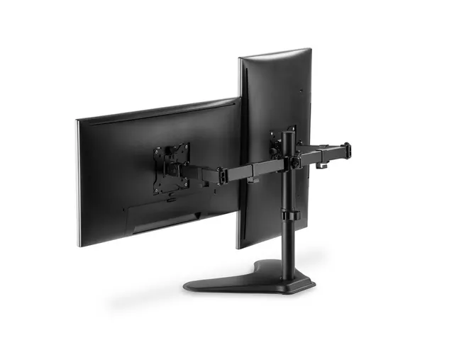 Bras 2 écrans DIGITUS 17-32inch Noir