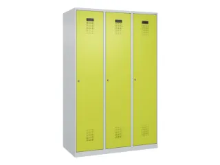 locker voor scheiding van kleding,HxBxD 1850x1200x500mm,3vak - 2