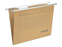 Hangmap Economy foolscap V-bodem bruin