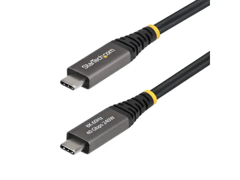 StarTech.com 2 Meter Actieve USB4 Kabel, 40Gbps, 240W PD, 8K