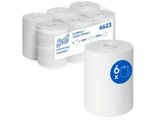 Handdoekrol Scott 6623 Control Slimroll 1-laags 165 m x 19,8 cm - 1