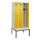 locker met bank,HxBxD 2120x900x815mm,3vak,vak B 300mm,cilinderslot