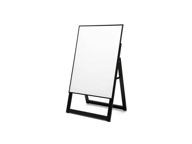Verlicht Stoepbord LED Slide In A1 Zwart