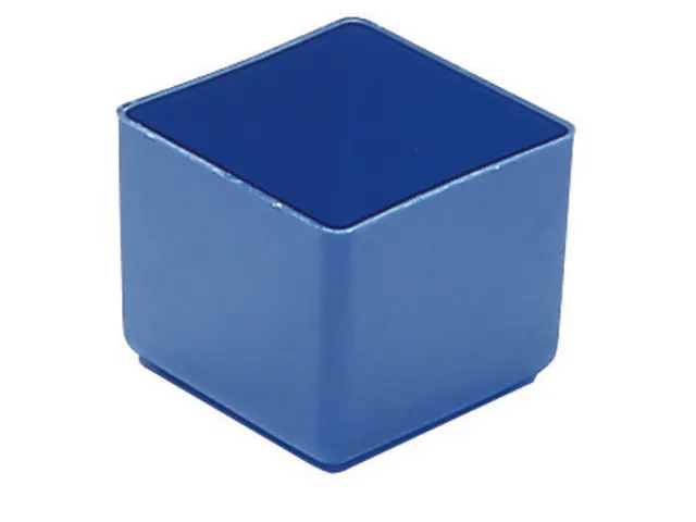 Bacs de rangement HxLxl 40x49x49mm bleu