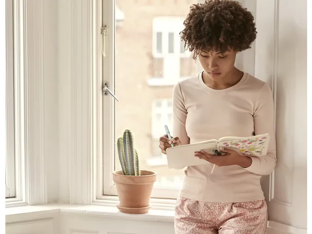 Carnet de notes Butterflies ligné 20x25cm