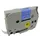 Labeltape P-touch TZE-521 9mmx8m zwart op blauw gelamineerd