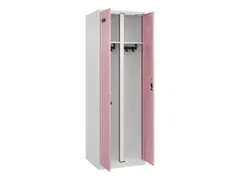 locker voor scheiding van kleding,HxBxD 1850x600x500mm,2vak