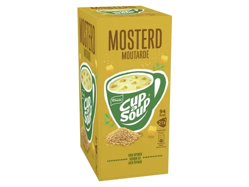 Cup-a-Soup Knorr Soep mosterd 21x175ml