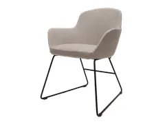 Vergaderstoel Rox slede onderste binnenzijde lichtgrijs buitenzijde g