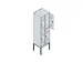 dubbeldekse locker,HxBxD 2120x600x500mm,2x2vak.,vak B 300mm